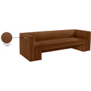  Manufacturer Color_Saddle -- Henson 89.5" Saddle Velvet Upholstered Sofa IMAGE 19