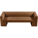  Manufacturer Color_Saddle -- Henson 89.5" Saddle Velvet Upholstered Sofa IMAGE 6