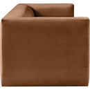  Manufacturer Color_Saddle -- Henson 89.5" Saddle Velvet Upholstered Sofa IMAGE 7