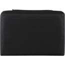  Manufacturer Color_Black -- Meridian Cube Stationary Leather Look Chair IMAGE 3