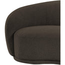  Manufacturer Color_Brown -- Hyde Brown Boucle Fabric Upholstered Chair IMAGE 8