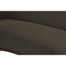  Manufacturer Color_Brown -- Hyde 64" Brown Boucle Fabric Upholstered Loveseat IMAGE 10