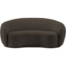  Manufacturer Color_Brown -- Hyde 64" Brown Boucle Fabric Upholstered Loveseat IMAGE 5