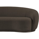  Manufacturer Color_Brown -- Hyde 64" Brown Boucle Fabric Upholstered Loveseat IMAGE 8