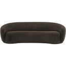  Manufacturer Color_Brown -- Hyde 89.5" Brown Boucle Fabric Upholstered Sofa IMAGE 5