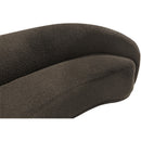  Manufacturer Color_Brown -- Hyde 89.5" Brown Boucle Fabric Upholstered Sofa IMAGE 9