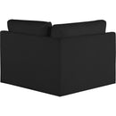  Manufacturer Color_Black -- Meridian Ease Stationary Fabric Chair IMAGE 3