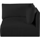  Manufacturer Color_Black -- Meridian Ease Stationary Fabric Chair IMAGE 4