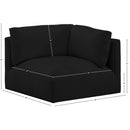  Manufacturer Color_Black -- Meridian Ease Stationary Fabric Chair IMAGE 6