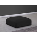  Manufacturer Color_Black -- Meridian Ease Fabric Ottoman IMAGE 2