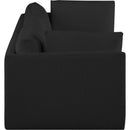  Manufacturer Color_Black -- Meridian Ease Fabric 2 pc Sectional IMAGE 5