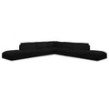  Manufacturer Color_Black -- Meridian Ease Fabric 7 pc Sectional IMAGE 1