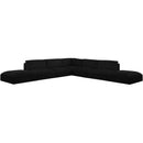  Manufacturer Color_Black -- Meridian Ease Fabric 7 pc Sectional IMAGE 9