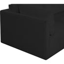  Manufacturer Color_Black -- Meridian Ease Fabric 8 pc Sectional IMAGE 6
