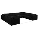  Manufacturer Color_Black -- Meridian Ease Fabric 8 pc Sectional IMAGE 9