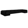  Manufacturer Color_Black -- Meridian Ease Fabric 8 pc Sectional IMAGE 1