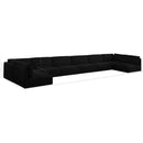  Manufacturer Color_Black -- Meridian Ease Fabric 8 pc Sectional IMAGE 9