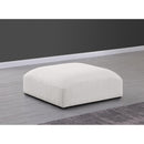  Manufacturer Color_Cream -- Ease Cream Fabric Upholstered Modular Ottoman IMAGE 2