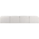 Meridian Ease Cream Polyester Fabric Modular Sofa IMAGE 3