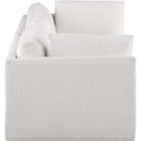  Manufacturer Color_Cream -- Ease 76" Cream Fabric Upholstered 2 pc Modular Loveseat IMAGE 5