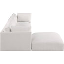  Manufacturer Color_Cream -- Ease 114" Cream Fabric Upholstered 4 pc Modular Sectional IMAGE 9