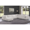  Manufacturer Color_Cream -- Ease 152" Cream Fabric Upholstered 7 pc Modular Sectional IMAGE 2