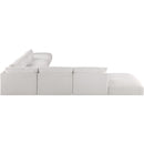  Manufacturer Color_Cream -- Ease 152" Cream Fabric Upholstered 7 pc Modular Sectional IMAGE 3