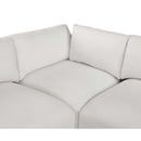  Manufacturer Color_Cream -- Ease 152" Cream Fabric Upholstered 7 pc Modular Sectional IMAGE 6