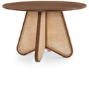 Meridian Butterfly Brown Dining Table IMAGE 1
