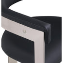  Color_Black/ Chrome -- Meridian Romeo Dining Chair IMAGE 7