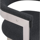  Color_Black/ Chrome -- Meridian Romeo Dining Chair IMAGE 8