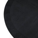 Meridian Belinda Black Oak Veneer Dining Table IMAGE 5