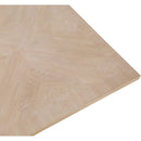  Color_Natural -- Belinda 54" Natural Solid Wood and Oak Veneer Dining Table IMAGE 5