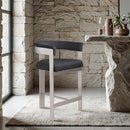  Color_Black/ Chrome -- Meridian Romeo Counter Height Stool IMAGE 2