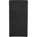  Color_Black -- Benson Black Linen Textured Fabric Upholstered Dining Chair IMAGE 3