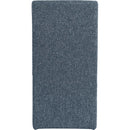  Color_Blue -- Benson Blue Linen Textured Fabric Upholstered Dining Chair IMAGE 3