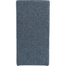 Meridian Benson Blue Linen Textured Fabric Dining Chair IMAGE 3