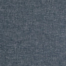  Color_Blue -- Benson Blue Linen Textured Fabric Upholstered Dining Chair IMAGE 8