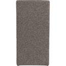 Meridian Benson Brown Linen Textured Fabric Dining Chair IMAGE 2