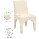  Color_Beige -- Meridian Gramercy Dining Chair IMAGE 10
