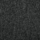  Color_Black -- Gramercy Black Linen Textured Fabric Upholstered Dining Chair IMAGE 9