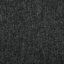 Meridian Gramercy Black Linen Textured Fabric Dining Chair IMAGE 9