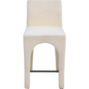  Color_Beige -- Meridian Gramercy Counter Height Stool IMAGE 4