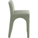  Color_Green -- Gramercy Green Linen Textured Fabric Upholstered Counter Stool IMAGE 5