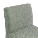 Color_Green -- Gramercy Green Linen Textured Fabric Upholstered Counter Stool IMAGE 7