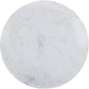  Meridian Oakhill 47" Natural Marble Top And Mango Wood Base Dining Table IMAGE 3