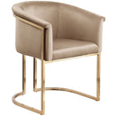  Color_Beige -- Meridian Tierra Dining Chair IMAGE 4
