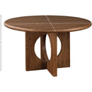 Meridian Rivas Walnut Dining Table IMAGE 6
