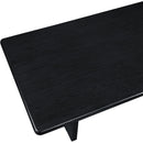  Color_Black -- Meridian Rivas Dining Table with Pedestal Base IMAGE 6
