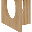 Color_Natural -- Rivas 94" Natural Wood And Veneer Dining Table IMAGE 5